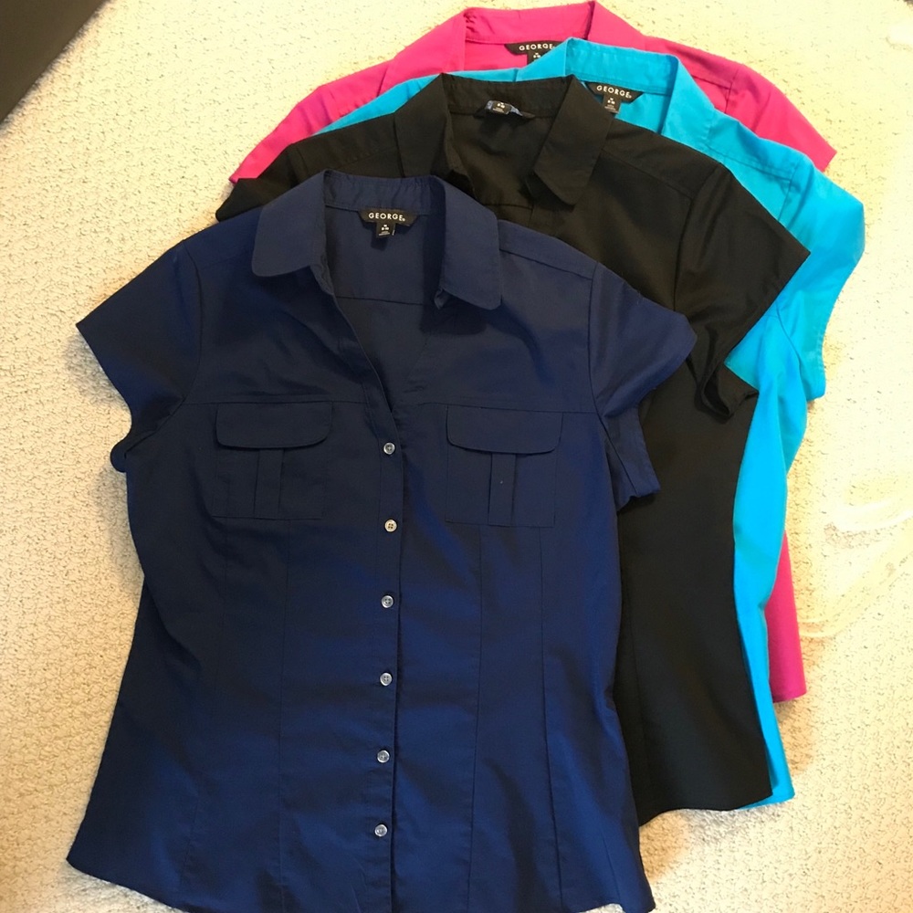 SOLD. ALL4  George button up s/s. SOLD